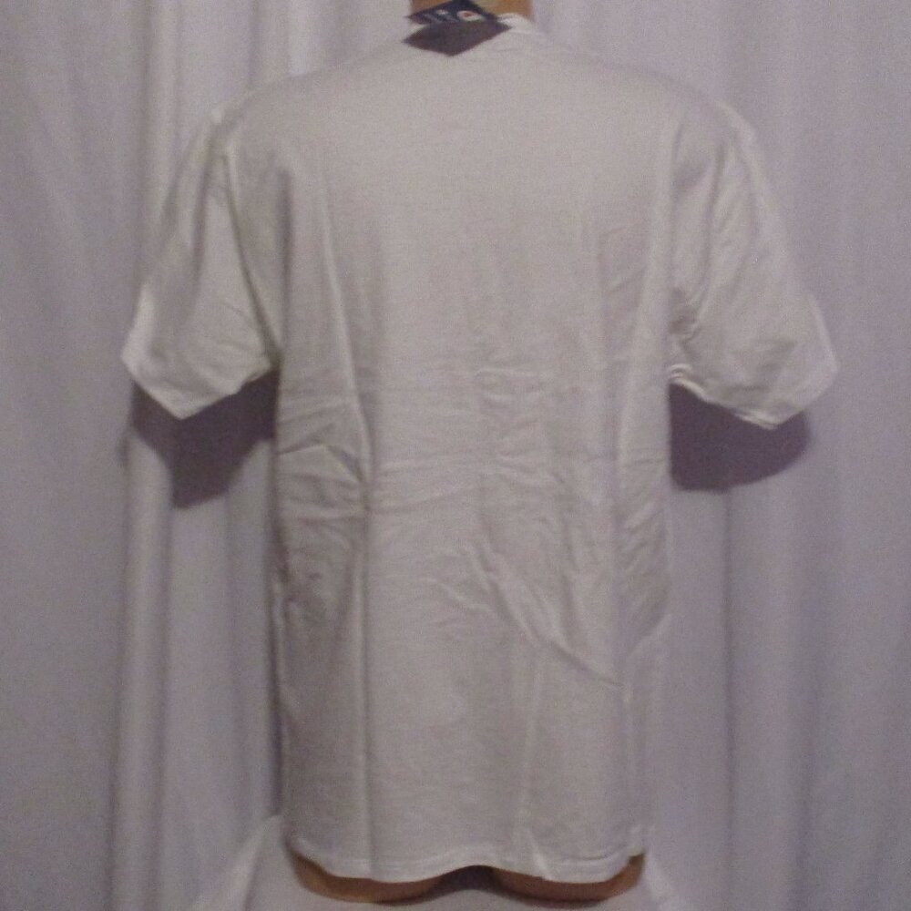 Champion Logo Print Crew Neck T-Shirt Size L - Picture 3 of 8